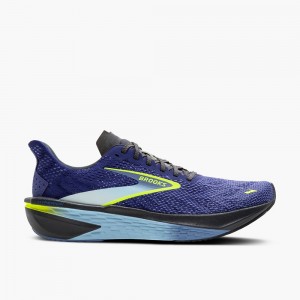 Men Brooks Hyperion 2 Road Running Shoes Blue / Navy | FQVH06314