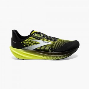 Men Brooks Hyperion Max Track Spikes Coral / Black | VIGC42897