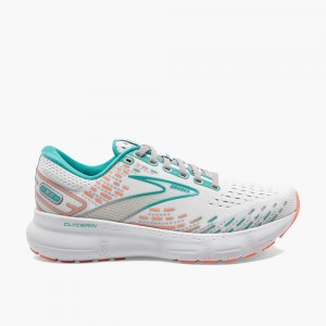 Women Brooks Glycerin 20 Running Shoes Cream | HRGT39275