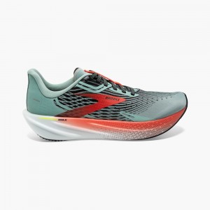 Women Brooks Hyperion Max Running Shoes Pink / Black / Orange | BCZN27469