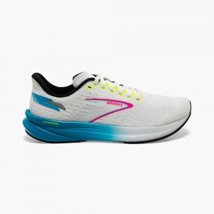 Women Brooks Hyperion Speed Track Spikes White / Black | TXOM93187