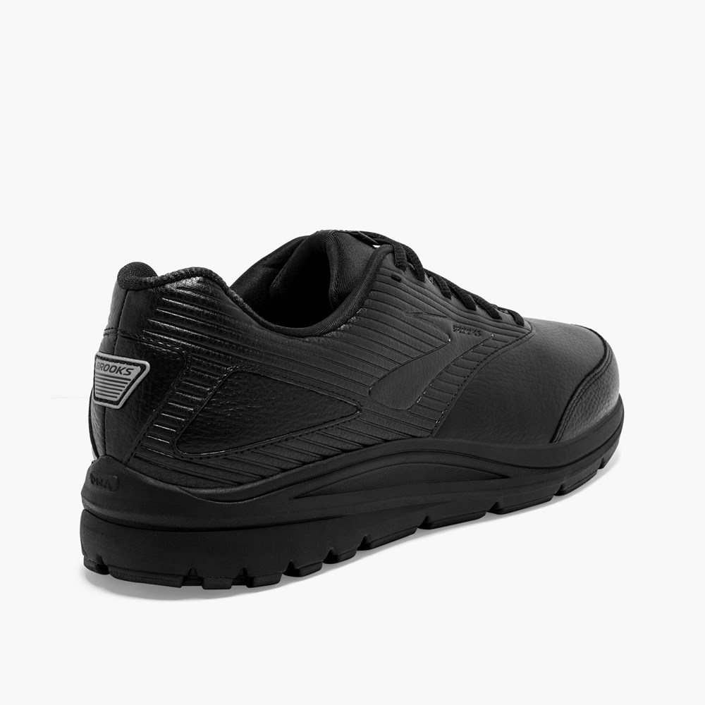 Men Brooks Addiction Walker 2 Running Shoes Black / Black | ZSXQ03296