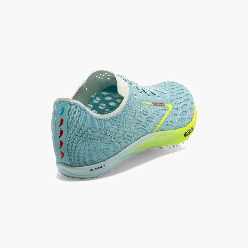 Men Brooks ELMN8 7 Running Track Spikes Blue / Red | EWIV68571