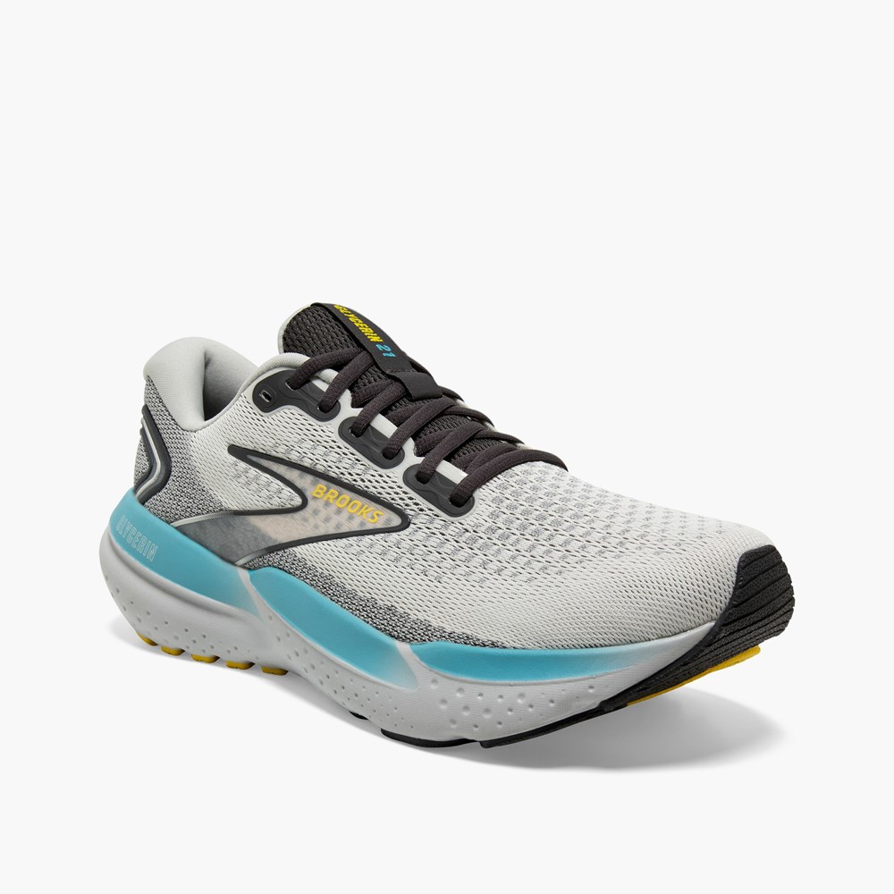 Men Brooks Glycerin 21 Running Shoes Yellow | YMLB82137