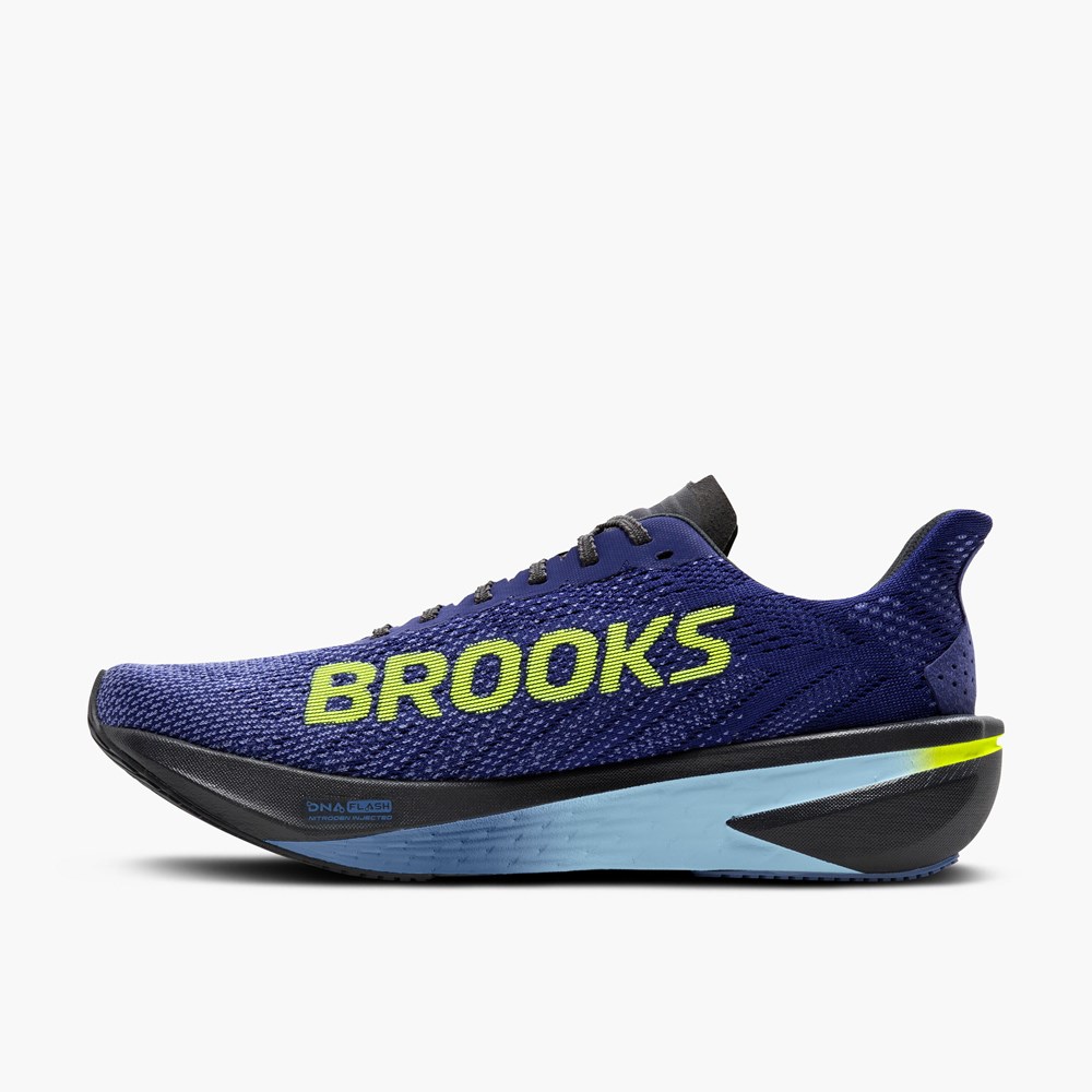 Men Brooks Hyperion 2 Running Shoes Blue / Navy | RMCE05972