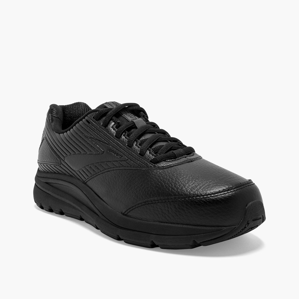 Women Brooks Addiction Walker 2 Walking Shoes Black / Black | SFRP41632