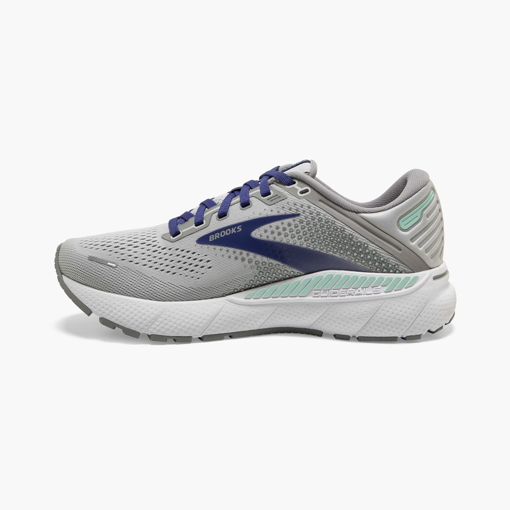 Women Brooks Adrenaline GTS 22 Road Running Shoes Blue / Blue | APRO29738