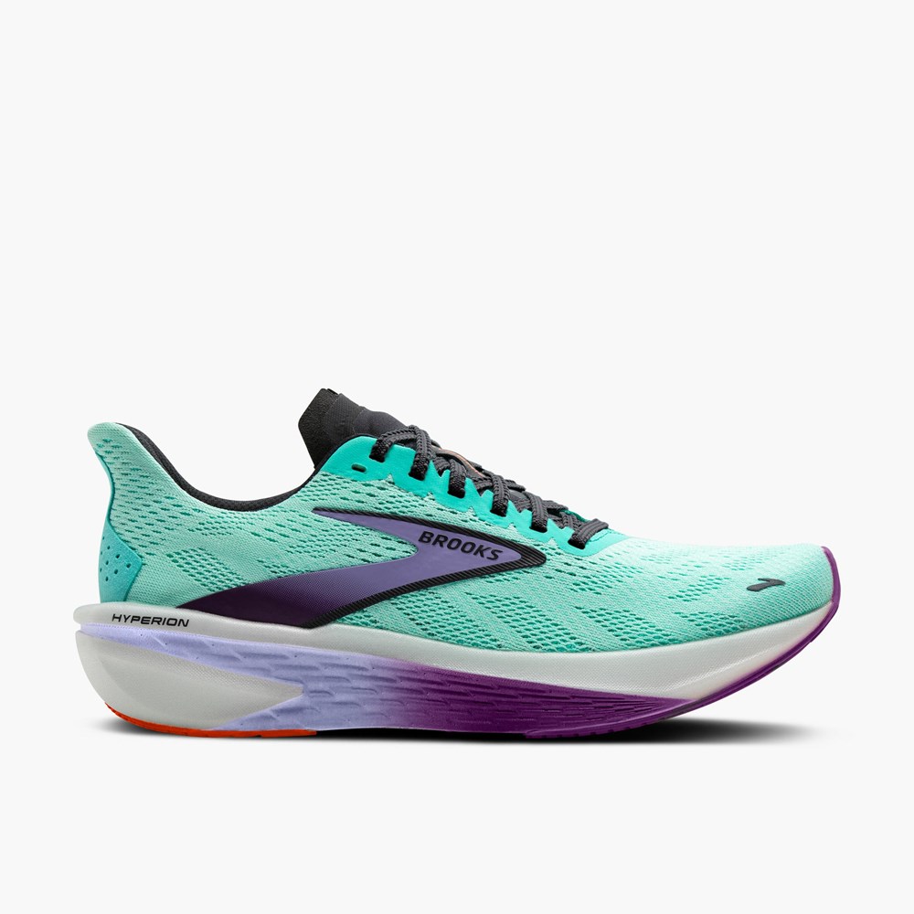 Women Brooks Hyperion 2 Track Spikes Purple / Lavender | YJGB09167