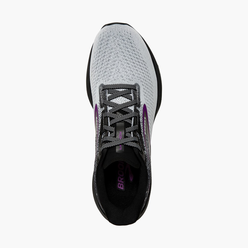 Women Brooks Launch 10 Road Running Shoes Black | SNOR19358