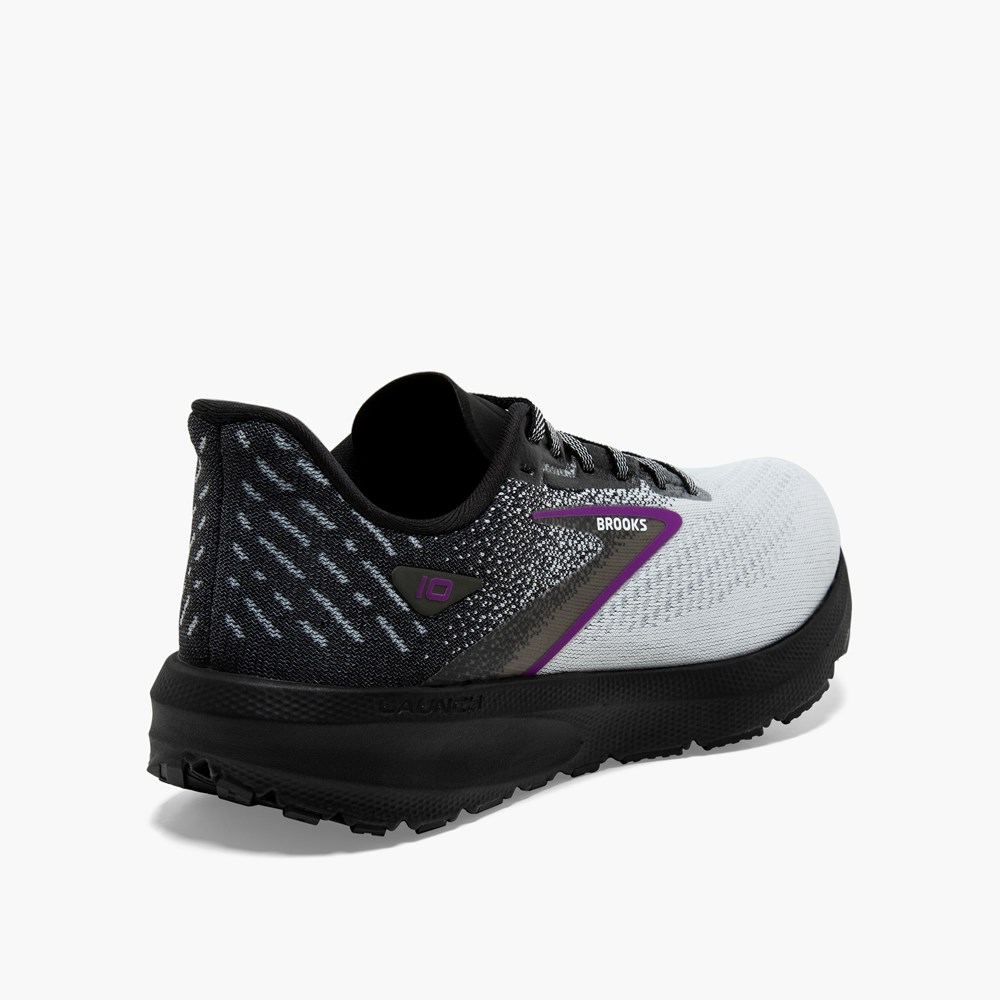 Women Brooks Launch 10 Road Running Shoes Black | SNOR19358