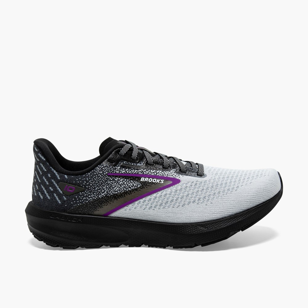 Women Brooks Launch 10 Road Running Shoes Black | SNOR19358